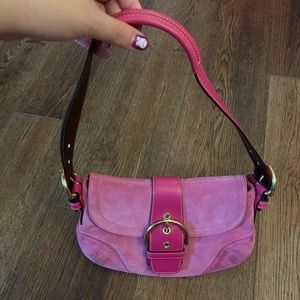 Gorgeous Magenta Coach Purse